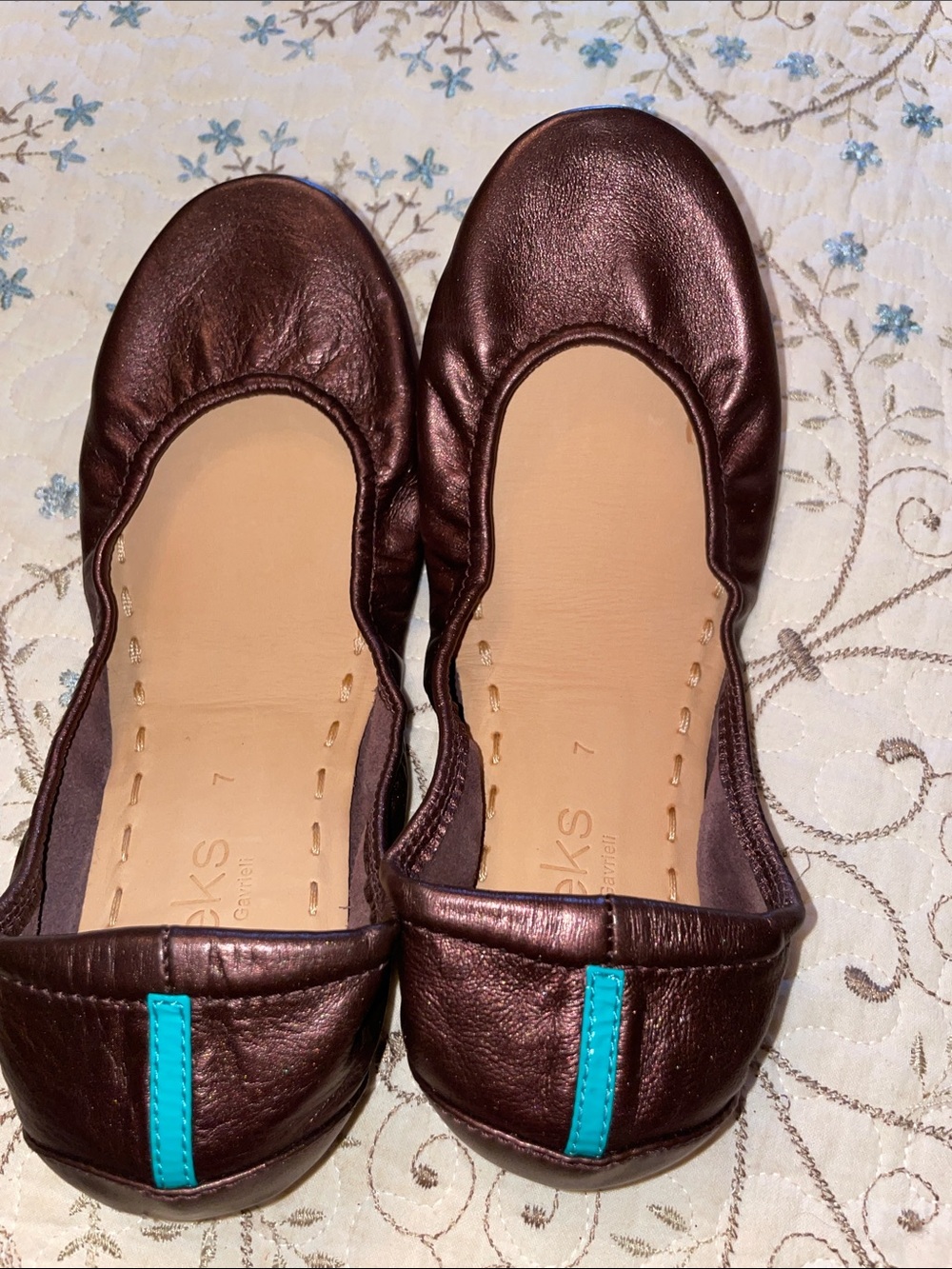 Tieks Limited Edition Raspberry Truffle size 7 - Picture 5 of 5